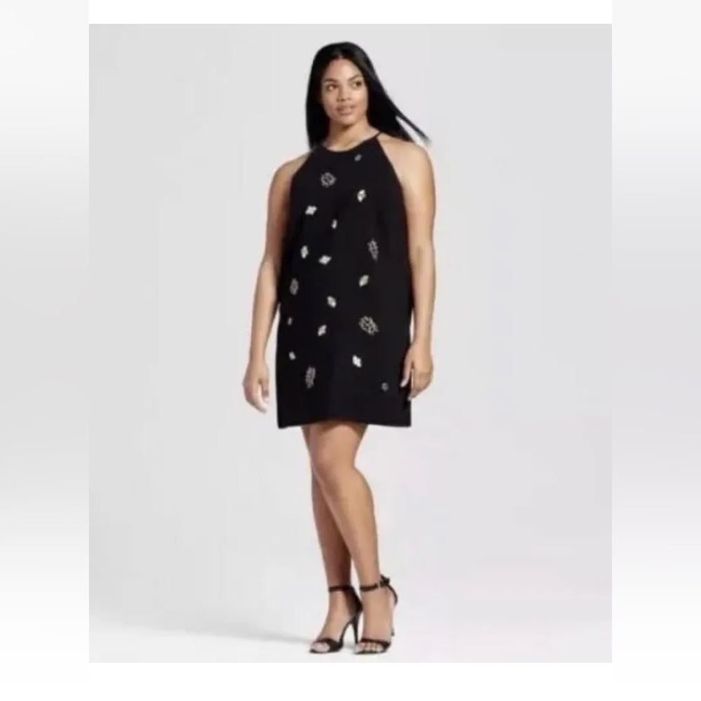Victoria Beckham For Target Embellished Bug Dress Plus Size 2X *NWT*